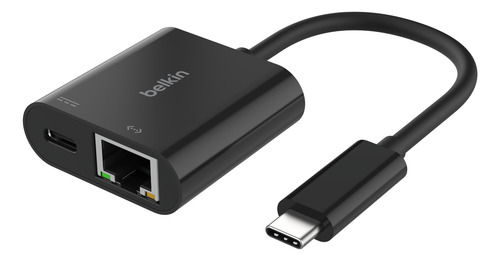 Adaptador De Carga Y Conexión De Belkin Usb-c A Ethernet De