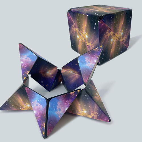 Cubo Mágico De Descompresión Magnética 3d Juguetes Para Niño