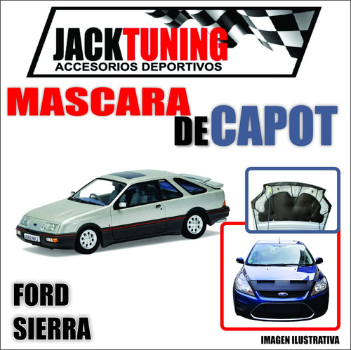 Mascara De Capot Ford Sierra En Ecocuero