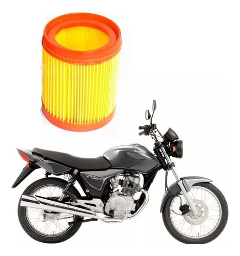 Filtro De Aire Wega Wr-001 Honda Cg 150/ Rx 150 Mm