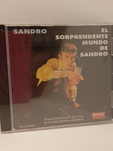 Sandro El Sorprendente Mundo De Sandro Cd Nuevo
