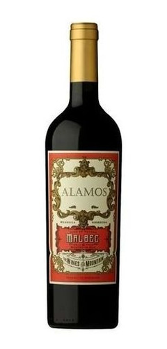 Vino Alamos Malbec 750ml - Pack X 6