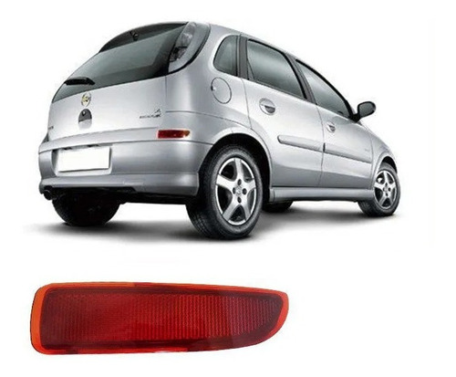 Refletor Parachoque Traseiro Corsa Hatch 2003 Até 2012 Ld