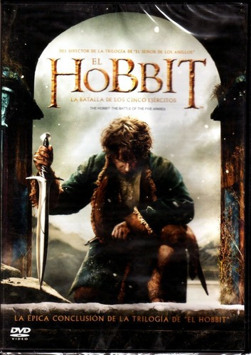 El Hobbit La Batalla De Los Cinco Ejercitos Dvd Nuevo