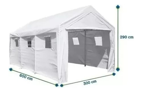 Toldo Carpa Para Autos King Canopy 3x6m7
