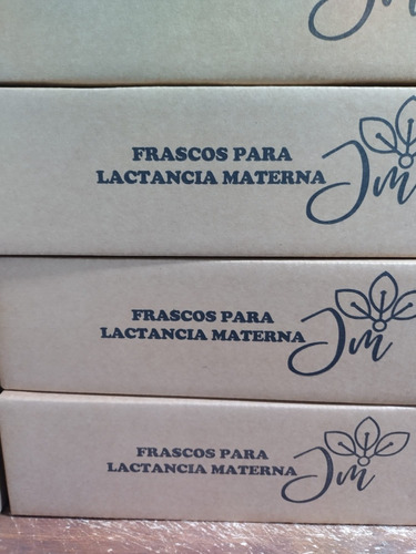 Imagen 7 de 8 de Frascos Recolector Leche Materna De Vidrio Pack 10 Unid