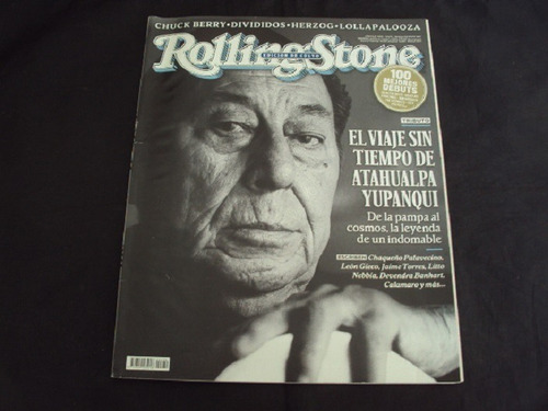 Revista Rolling Stone # 230 - Tapa Atahualpa Yupanqui