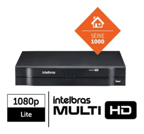 Imagem 2 de 9 de Kit 4 Câmeras Intelbras 1120b Com Dvr 4 Canais E Hd Incluso