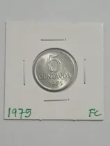 Comprar Moeda De 5 Centavos 1975 Fc ( Efígie) Data Escassa 