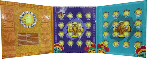 Numart Album Para Monedas De 1 Peso De Mexico Para Niños Niñ