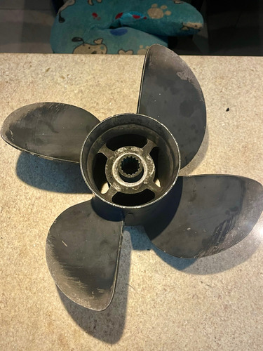 Propela Evinrude Johnson 200 225 250 Derecha 4 Aspas (Usado)