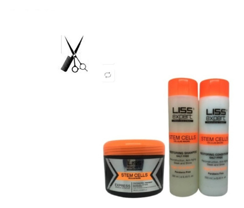 Alisado Sin Formol Liss Expert Kit De Mantenimiento  