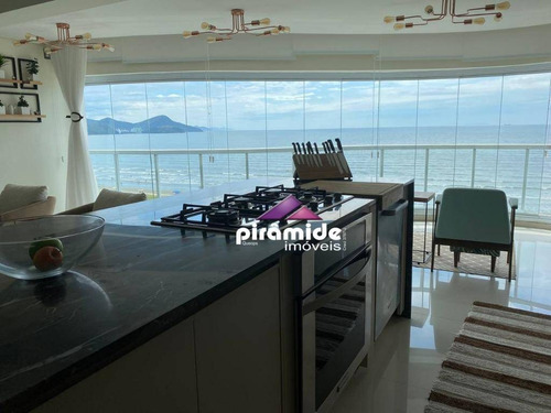 Imagem 14 de 30 de A Cobertura Dos Seus Sonhos, Vista Mar Total, 3 Dormitórios / 2 Suítes À Venda, 184 M² Por R$ 2.500.000 Frente À Linda Praia Indaiá, Caraguatatuba/sp - Co0153