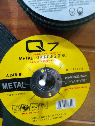 Disco De Corte Ultra Fino Metal 4 ½ X 2 Unidades