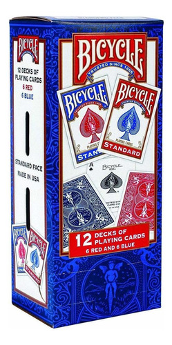 Naipes De Poker Bicycle  De Juego Estándar De Índice, Pa Npk