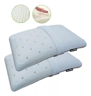 Almohada Ortopédica Espuma Memory Foam X 2 Unidades