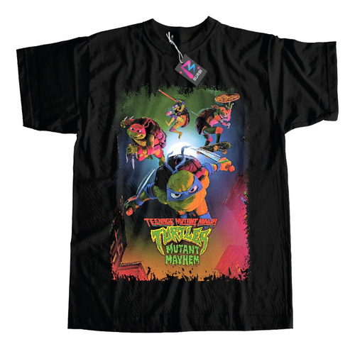 Remera Mutant Mayhem Tortugas Ninja Calidad Premium