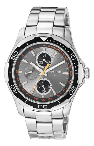 Reloj Pulsera  Armitron 204677gysv Del Dial Negro