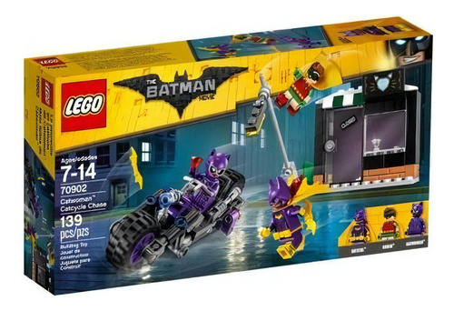 Brinquedo Lego Batman Motocicleta Mulher Gato Batman 70902