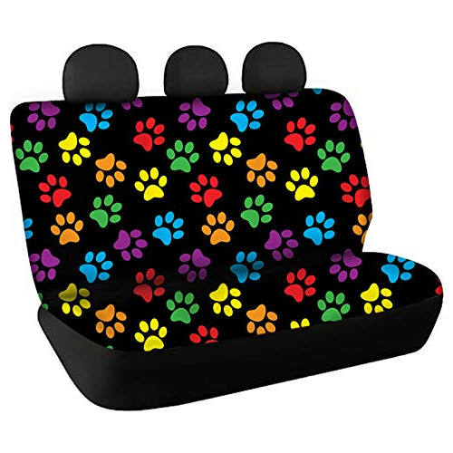 Cubierta De Asiento Trasero Perros Y Niños, Lavable Y ...