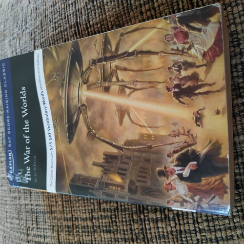 Livro The War Of The Worlds , H G Wells - 3 F