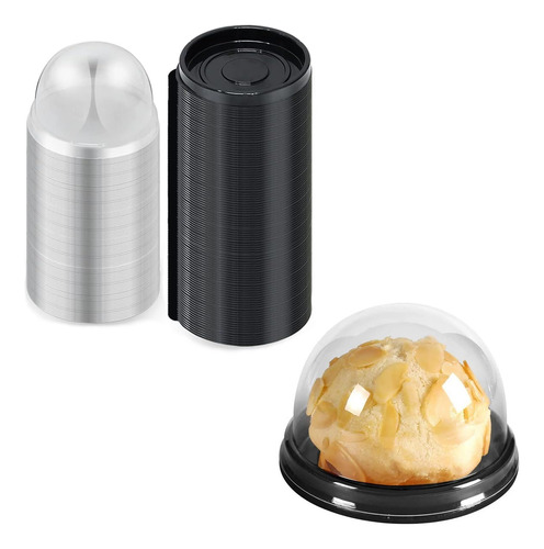 Pack X50 Envases De Plástico Desechables Recipiente Plástico