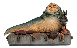 Figura Coleccionable Jabba The Hutt Dlx As 1 10 Star Wars