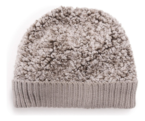Muk Luks Gorra Sherpa Para Hombre, Caqui, Osfm
