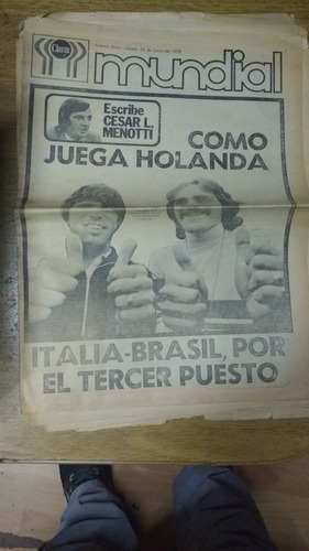 Clarin Deportivo Mundial 1978 24 Junio  Escribe Menotti