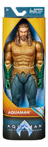 Boneco Aquaman De 30cm - Filme Aquaman 2