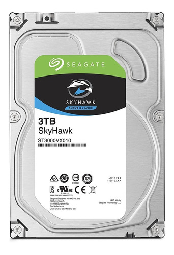 Seagate Skyhawk 3.5 3tb St3000vx010 Disco Duro Pc