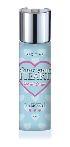 Aceite Masajes Y Lubricante Intimo Sexitive Sabores 50ml