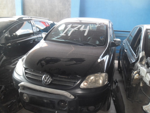 Sucata Crossfox 05 1.6 Flex Pra Tirar Peças Motor Porta Capo