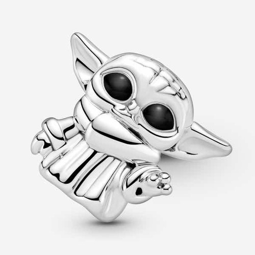 Imagen 2 de 7 de Charm Pandora Baby Yoda Star Wars Plata925 100% Auténtico
