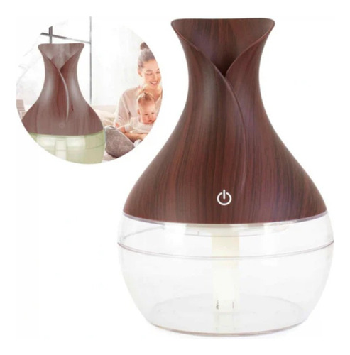 Humidificador Difusor 300ml Base Transparente Quo Home