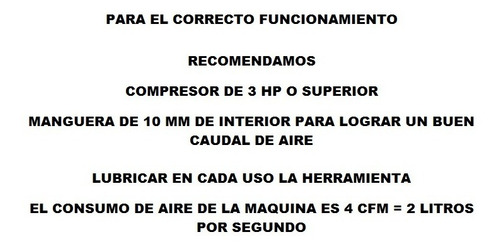 Imagen 4 de 10 de Llave Impacto Neumatica Encastre 1/2 - 320 Nm Rotake 5230