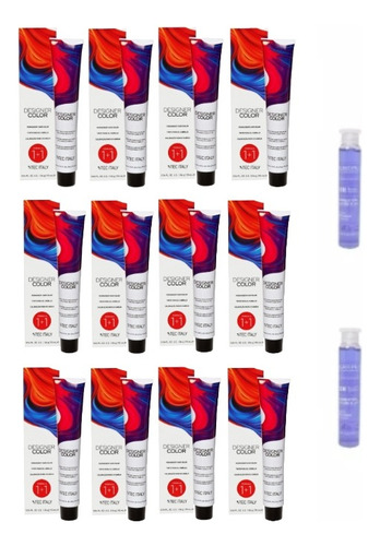 Tintura Tec Italy 90gr Color Profesional Schwarzkopf X 12 Tono A Elección