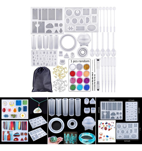 Joyería De Bricolaje Molde De Silicona Colgante De Cristal