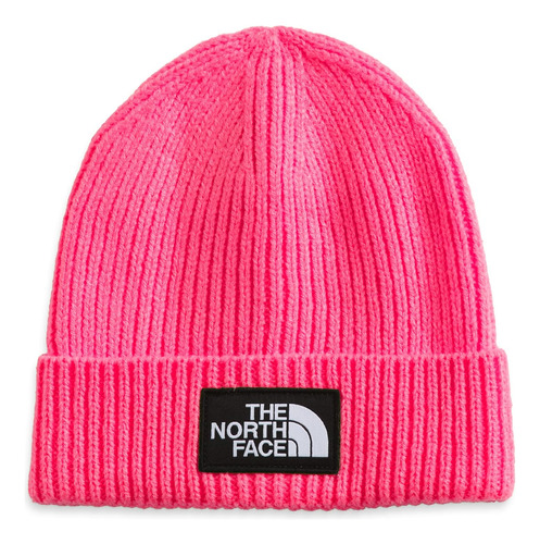 Gorro The North Face Tnf Logo Box Vuelta, Color Coral Brilla