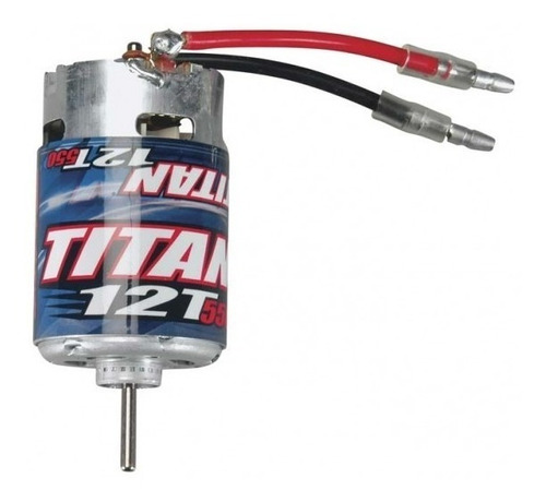 Traxxas 3785 Titan 550 12-turn Motor 12t For Rustler, Stampe