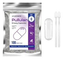 Comprar Atlemisme Pullulan Cápsulas Vacías Tamaño 0 Cápsulas Veganas