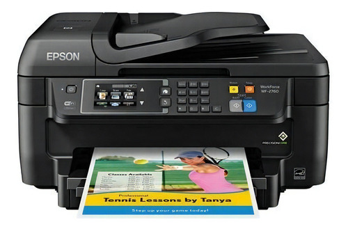 Impresora a color  multifunción Epson WorkForce WF-2760 con wifi