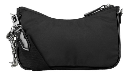 Bolsa Cross Body Para Mujer Westies Negro Hbjorgeouswe Acabado de los herrajes Níquel Diseño de la tela Liso