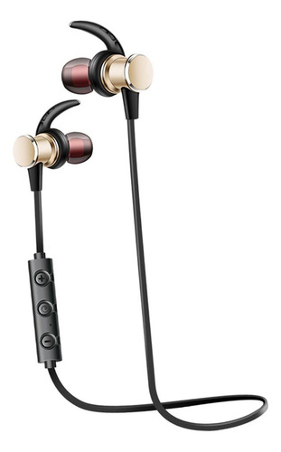 Auriculares Deportivos Con Micrófono Oro