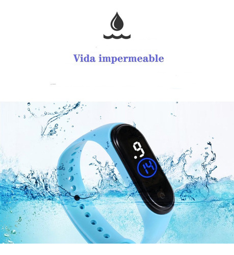 Reloj Led Digital Táctil Unisex Mayoreo De 24 Piezas
