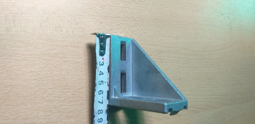 Imagen 2 de 5 de Escuadra Para Perfil Bosch Aluminio 4040 4080 3d