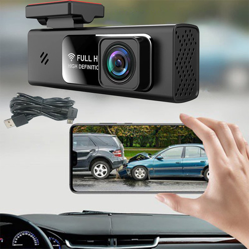 Camara Inteligente Para Salpicadero 1080p Full Hd Automovil