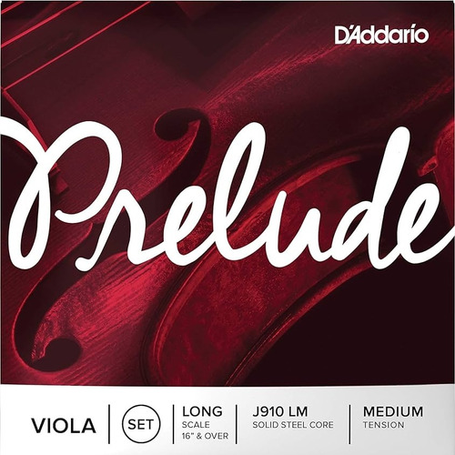 Jogo De Corda Para Viola Prelude D'addario