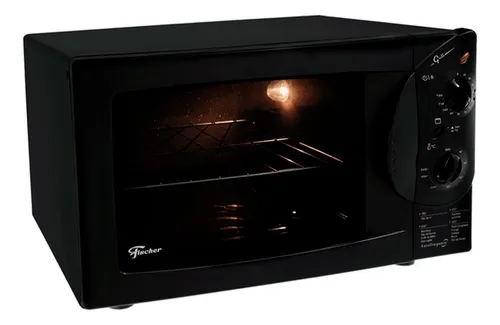 Forno Elétrico De Bancada Fischer Grill Black 44l 1775w