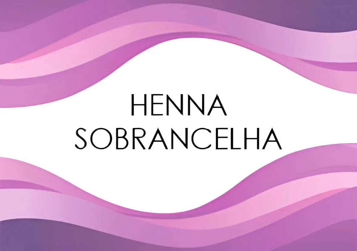 Henna Sobrancelha